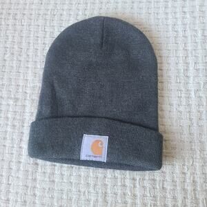 Carhartt Gray Beanie Unisex One Size
